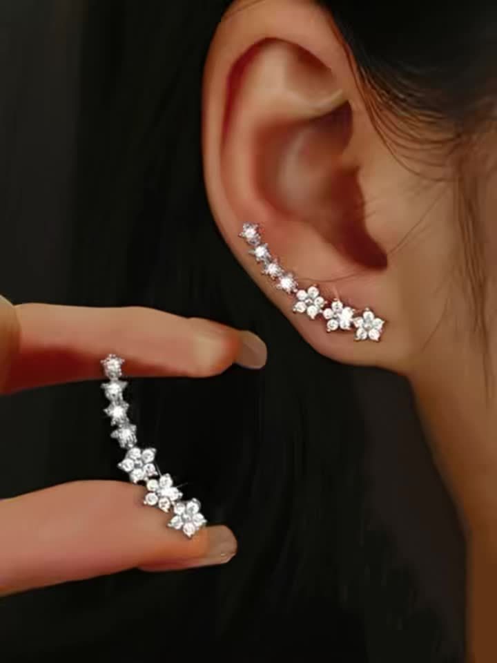 MAISON CHÉRIE | Pendientes florales atemporales