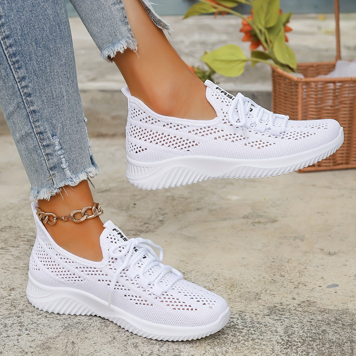 MAISON CHÉRIE | Zapatillas mujer transpirables con suela amortiguadora ligera