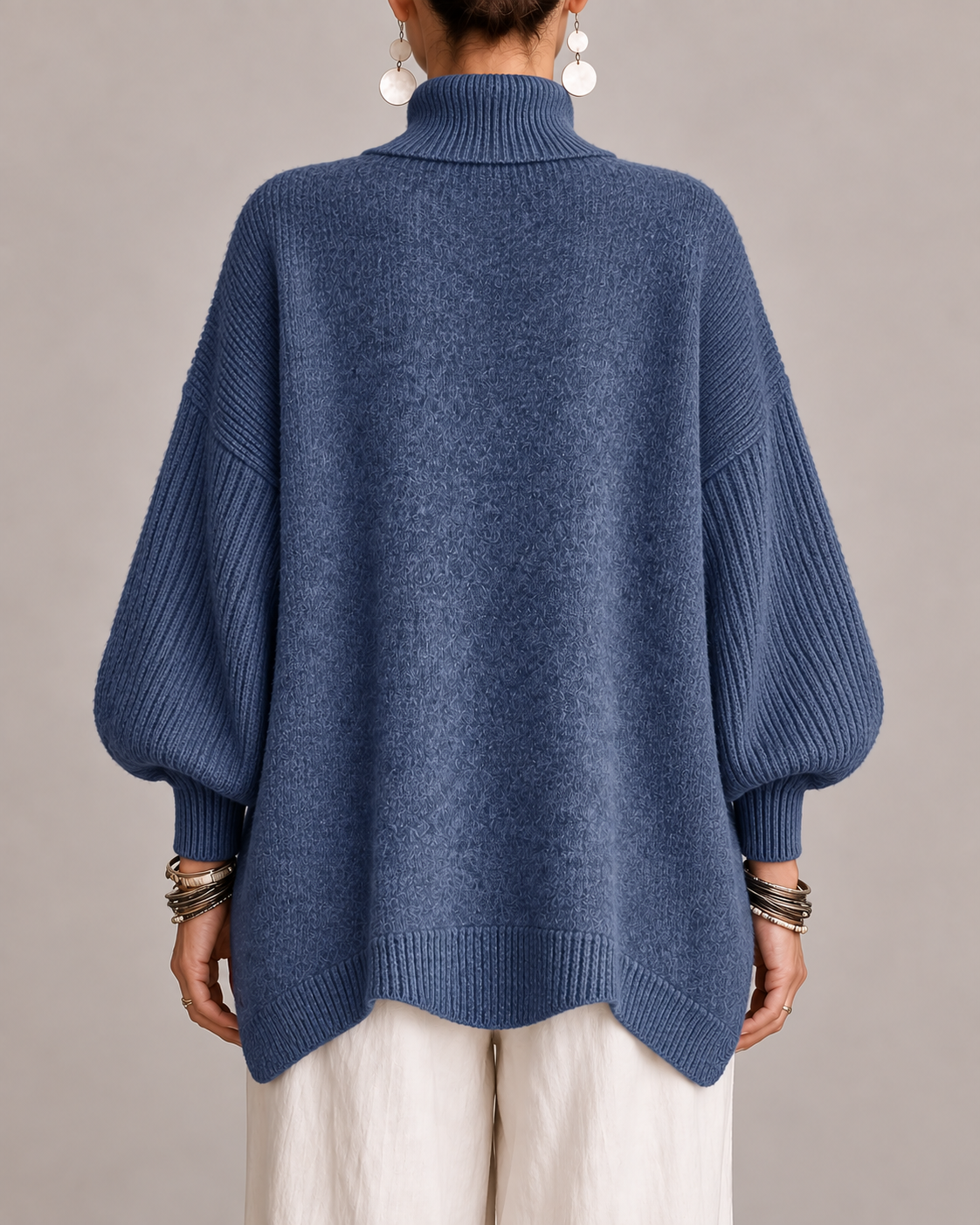 Jersey Catalina | Elegante de Cuello Alto