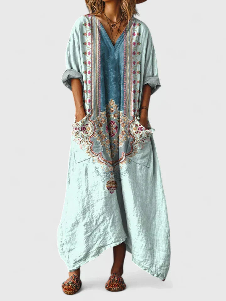 Vestido Alice | Maxi Suelto, Boho y Fluido