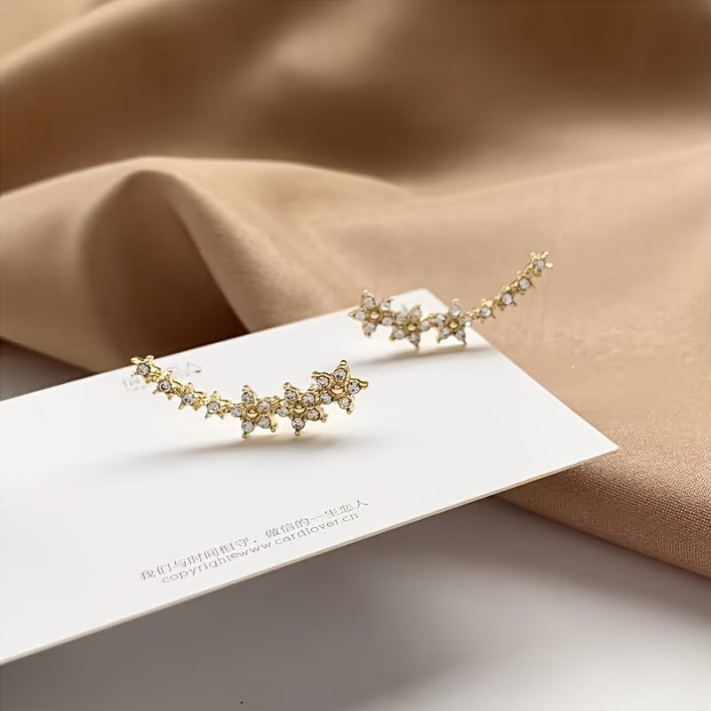 MAISON CHÉRIE | Pendientes florales atemporales