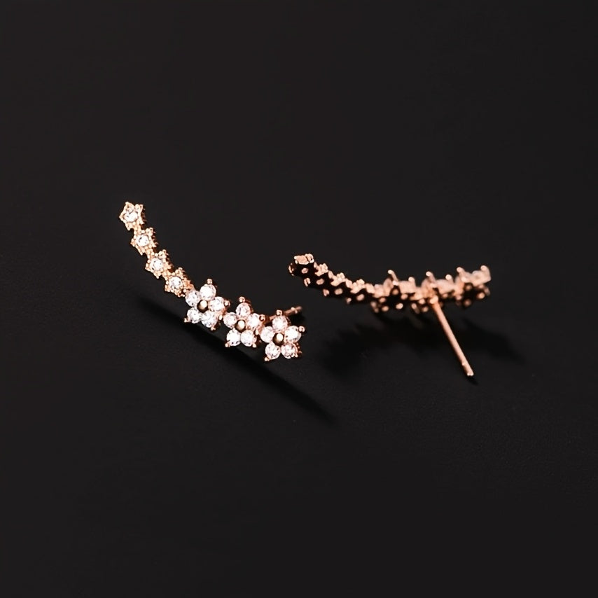 MAISON CHÉRIE | Pendientes florales atemporales