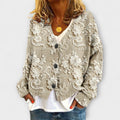 MAISON CHÉRIE | Chaqueta floral mujer con botones y corte amplio