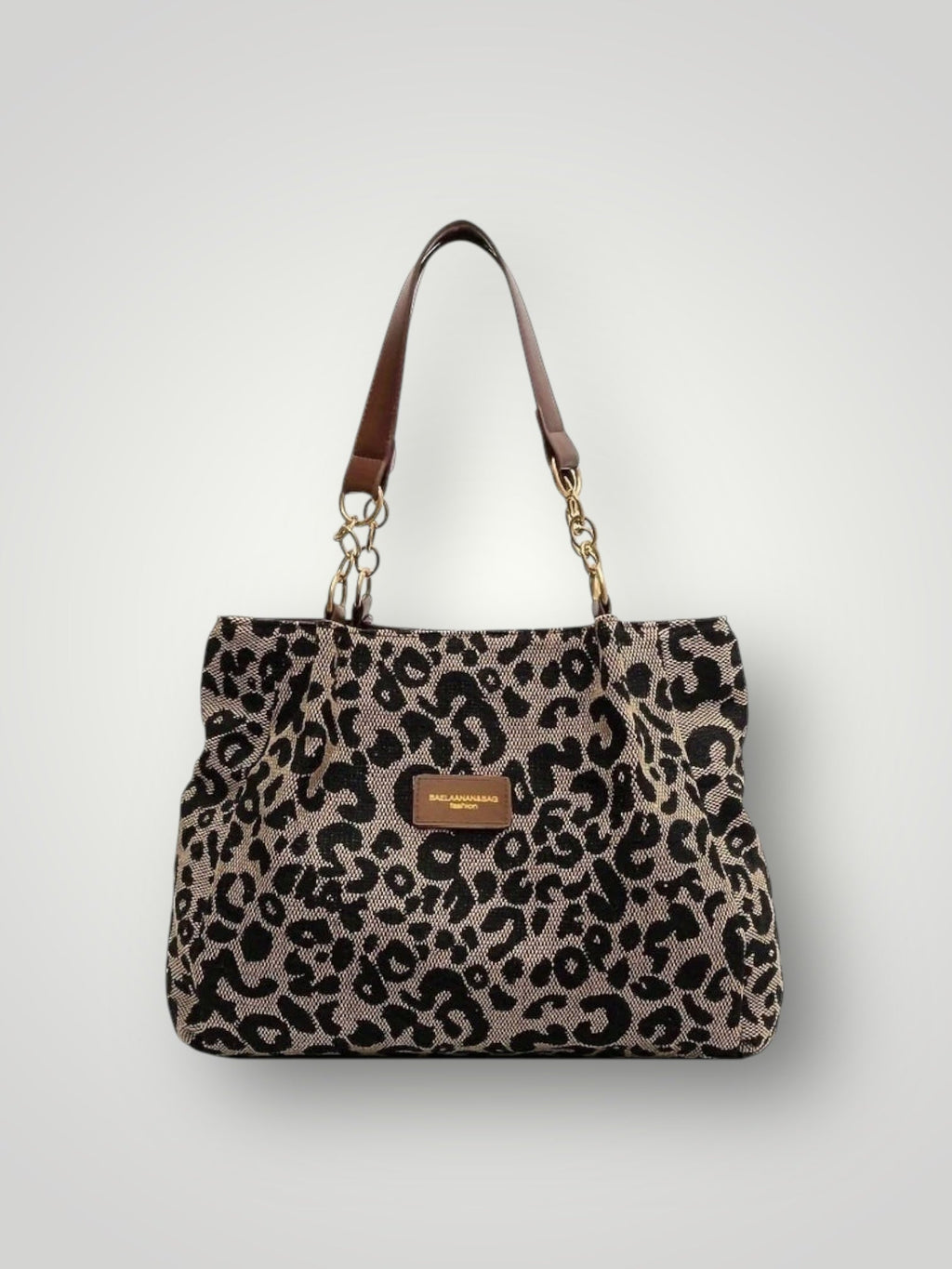 MAISON CHÉRIE | Bolso bandolera con estampado de leopardo
