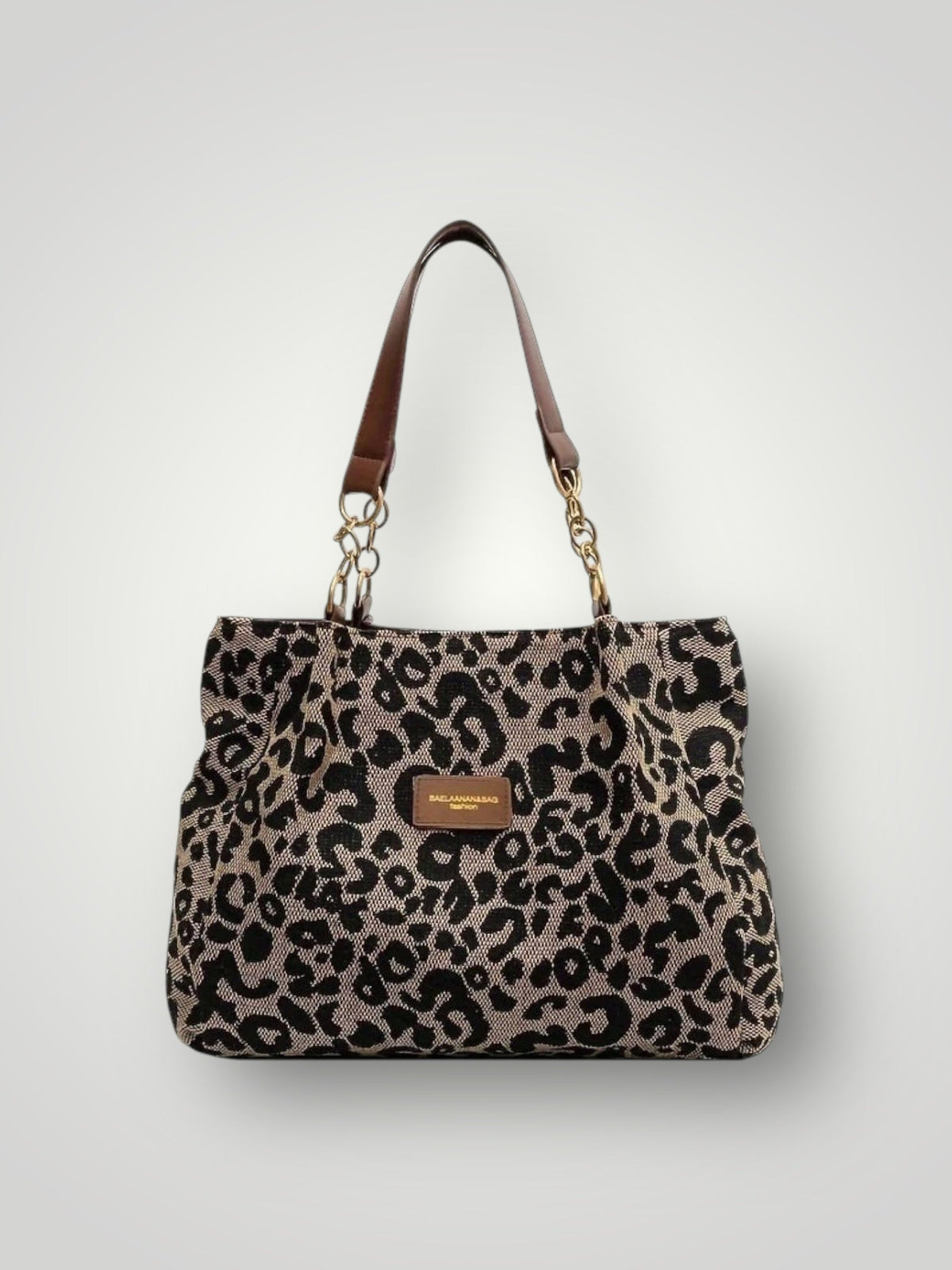 MAISON CHÉRIE | Bolso bandolera con estampado de leopardo