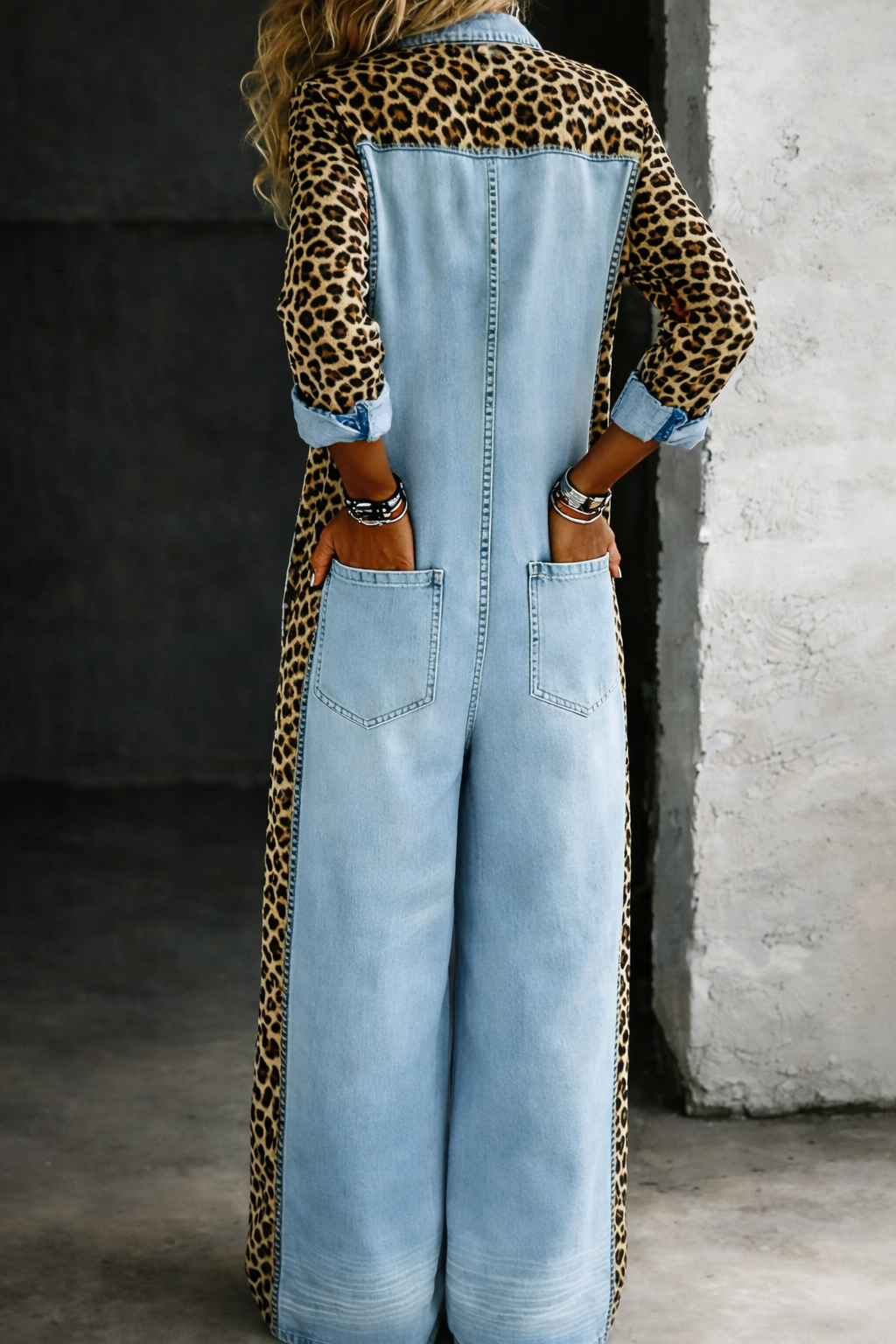 MAISON CHÉRIE | Amanda | Mono Entero de Denim