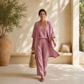 MAISON CHÉRIE | Clara | Conjunto de Lino Premium 3 Piezas