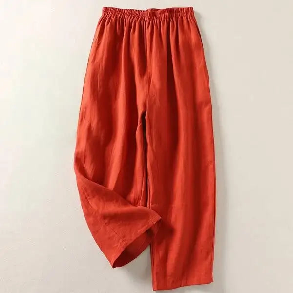 Pantalón Amalia | Fluido de Algodón y Lino