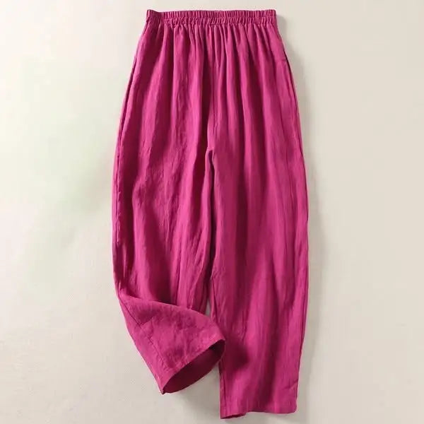 Pantalón Amalia | Fluido de Algodón y Lino
