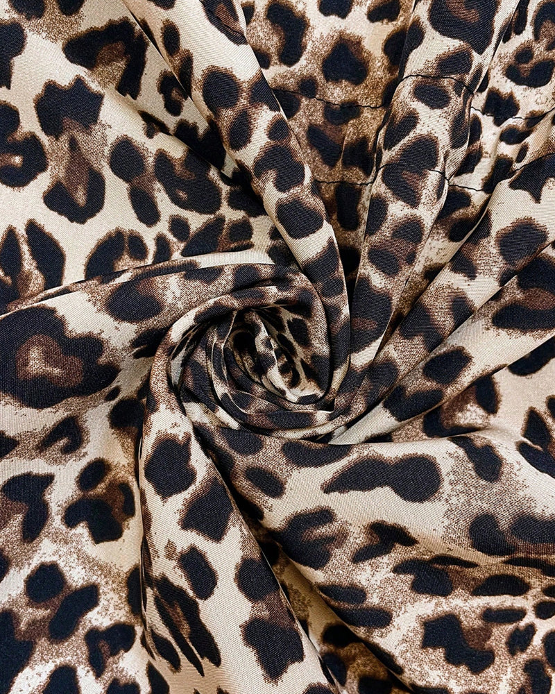 MAISON CHÉRIE | Abrigo reversible mujer con capucha – abrigo mujer estampado leopardo