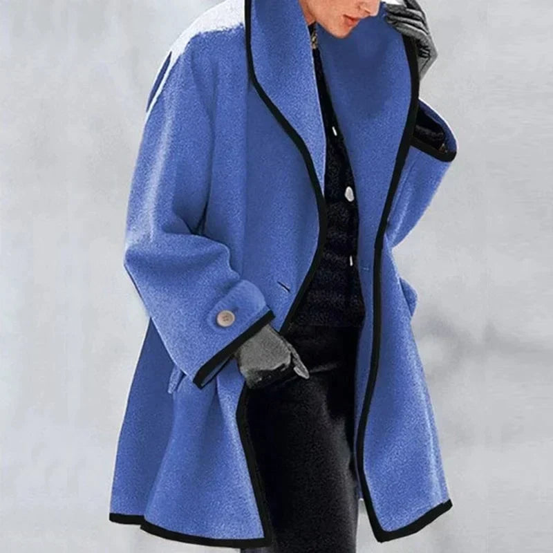 Abrigo Louise | Trench de Invierno con Doble Botonadura, Oversize