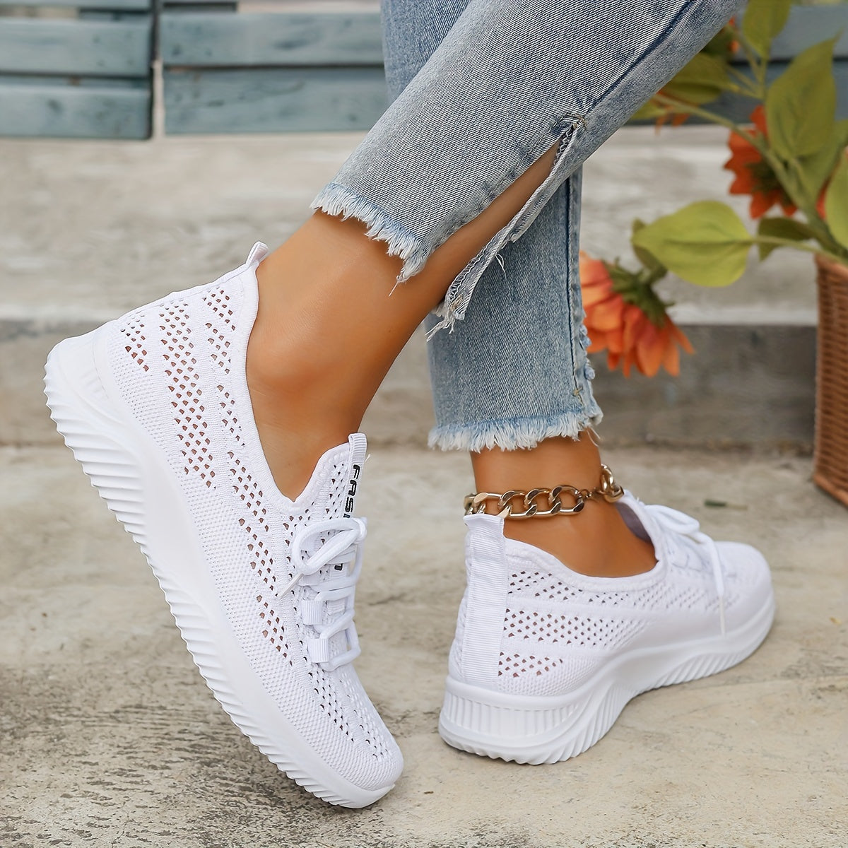 MAISON CHÉRIE | Zapatillas mujer transpirables con suela amortiguadora ligera