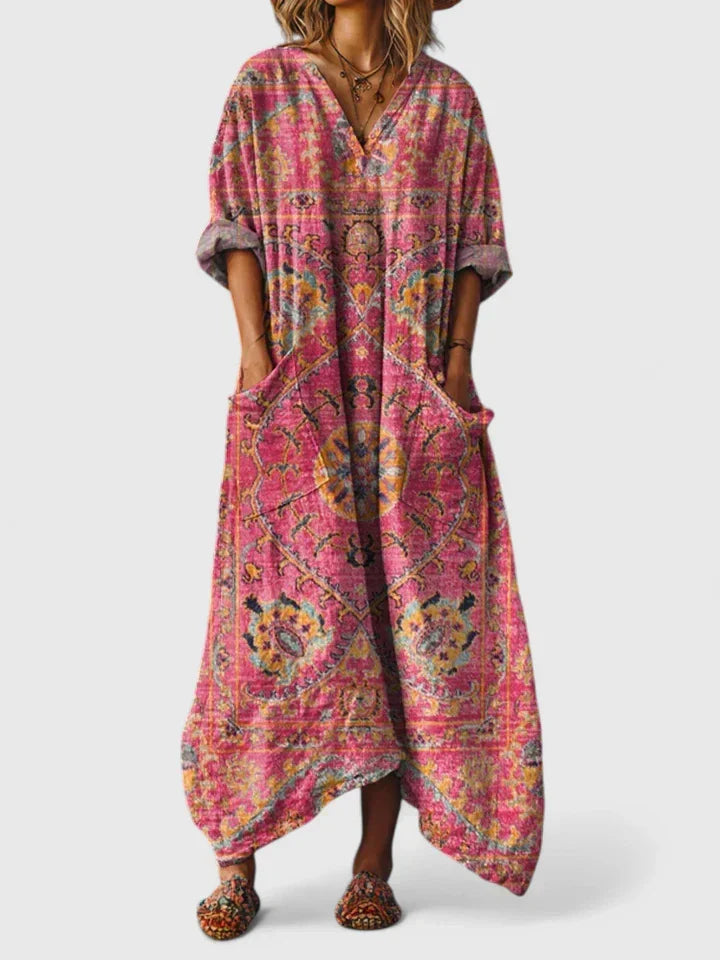 Vestido Alice | Maxi Suelto, Boho y Fluido
