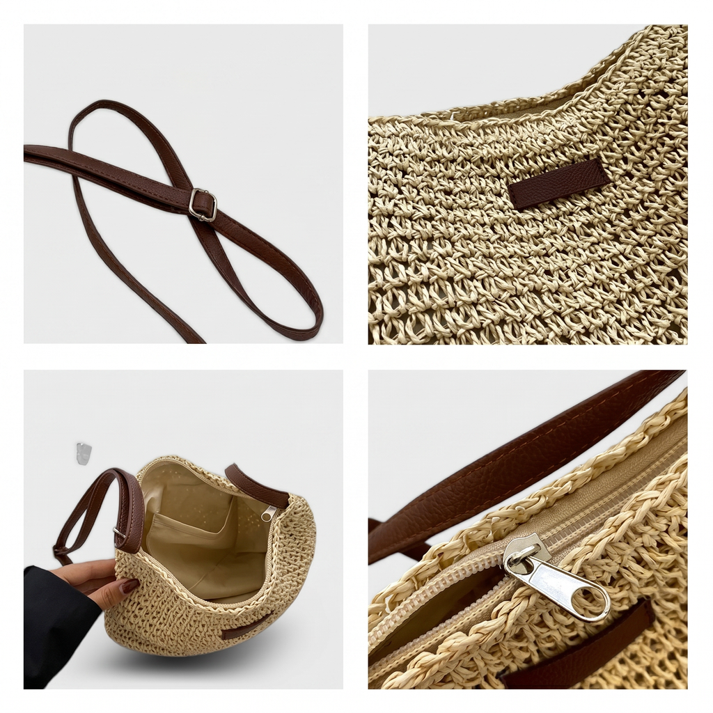 MAISON CHÉRIE | Bolso Trenzado Elegante