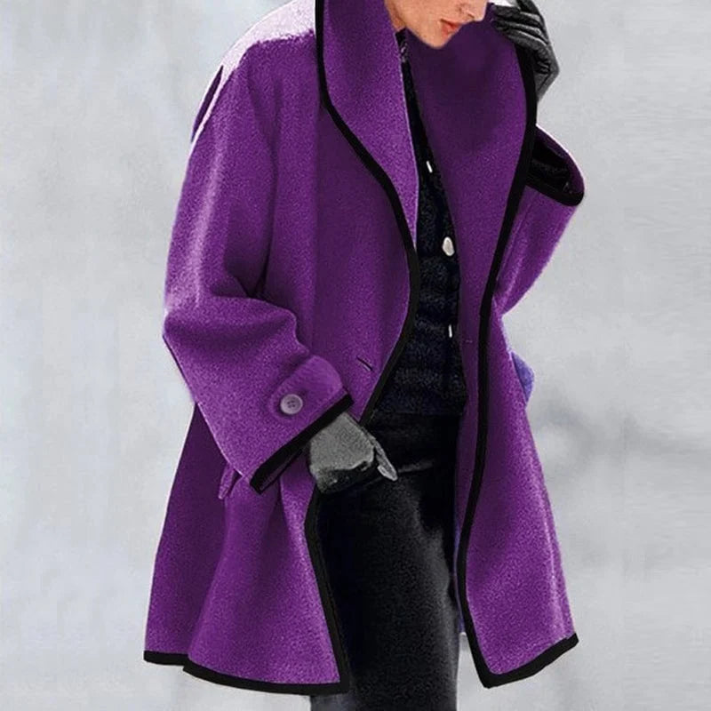 Abrigo Louise | Trench de Invierno con Doble Botonadura, Oversize