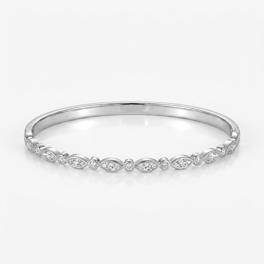 MAISON CHÉRIE | Pulsera elegante en oro con circonita